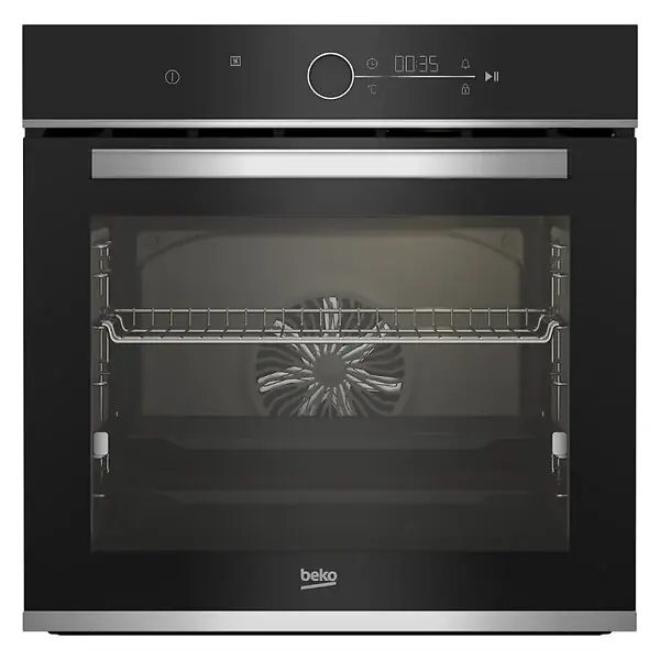 Beko Four encastrable 72L bPRO500, nouvelle technologie AeroPerfect avec chaleur pulsée 3D, catalyse (BBIM13400XCS) Bon Plan