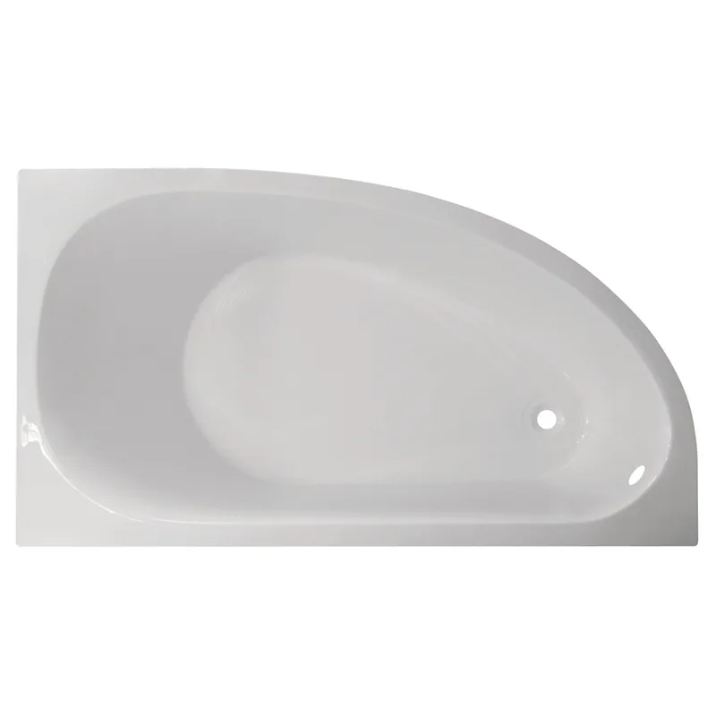 Baignoire asymétrique droite L 1600 x P 900 mm Easy bath BALNEO Offre Du Jour