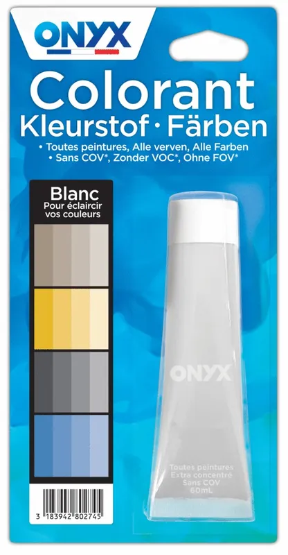 Offre Spéciale Colorant universel pour peinture blanc 60 ml ONYX