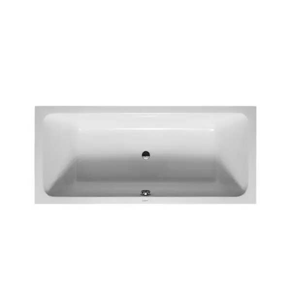 Seulement Aujourd'hui Baignoire acrylique D-Code Duravit - Rectangulaire - 1800 x 800mm - Sur pieds - A encastrer - Blanc