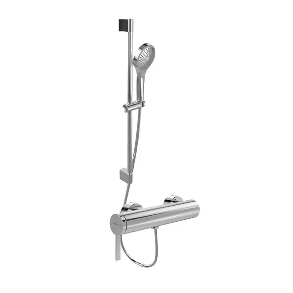 Mitigeur mécanique douche Dawn Chrome + Ensemble de douche Verve Showers 3 jets VILLEROY ET BOCH Affaire À Saisir