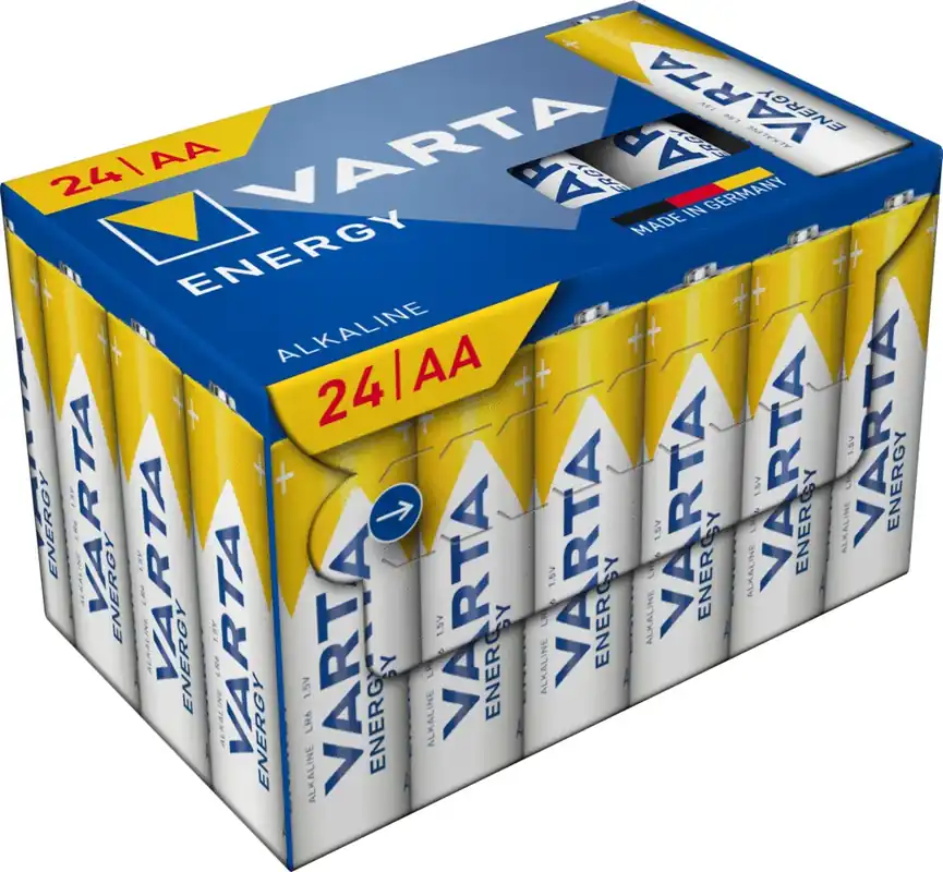 Commander Vite Piles alcalineS LR06 (AA) Energy par 24 - VARTA