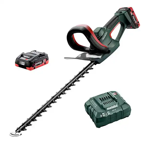 Usine Directe Taille-haies METABO AHS 18-55 V (2 x 4,0 Ah)