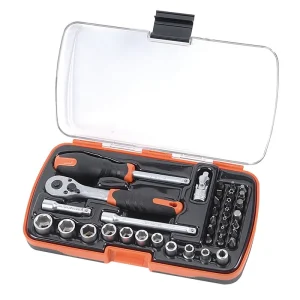 Coffret à douilles 1/4" de 37 pièces Nouvelle Collection