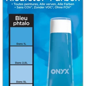 Colorant universel pour peinture bleu phtalo 60 ml ONYX Pas Cher