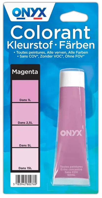 Dernière Chance Colorant universel pour peinture magenta 60 ml ONYX