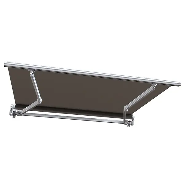 Store banne manuel 4 x 3 m Monobloc pour terrasse - Taupe COTE STORE Solde