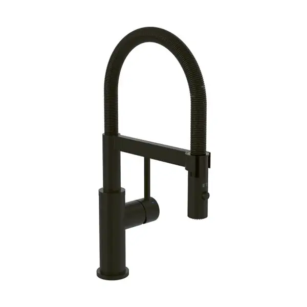 Offre Spéciale Robinet de cuisine avec douchette Steel Expert Compact Noir mat VILLEROY ET BOCH