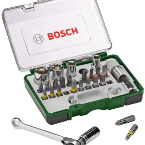 Soldes Coffret de 27 pièces de vissage à cliquet BOSCH
