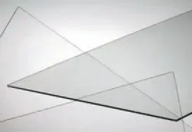 Panneau de verre synthétique extérieur épaisseur 2 mm 100 x 100 cm Prix Bas