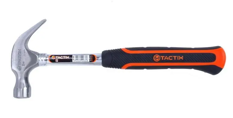 Marteau arrache-clou 450 g TACTIX Retour Gratuit