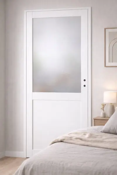 Quantité Limitée Bloc Porte Athena BLANC H204 x L83 cm Côte Tableau P.Gauche GD MENUISERIES