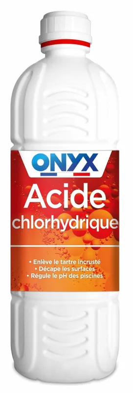 Acide chlorhydrique 23% 1 litre ONYX Satisfait Ou Remboursé