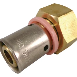 Authentique Manchon à sertir écrou libre femelle 12/17 3/8 pour tube PER diamètre 10/12 mm