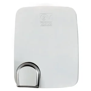 Sèche-mains automatique 1950 W 190 m3/h coque blanc et buse orientable Metal Dry Vortice Usine Directe