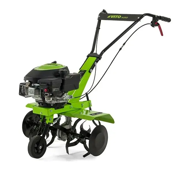 Motobineuse thermique 5CV 149Cm3 Largeur de Travail 630mm Fraise Ø260mm - Motoculteur à Essence 4T Labourer Jardin Potager VITO Nouvel Arrivage