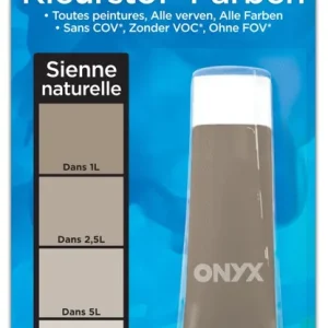 Commander Maintenant Colorant universel pour peinture sienne naturelle 60 ml ONYX