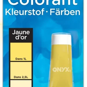 Colorant universel pour peinture jaune d‘or 25 ml ONYX Authentique