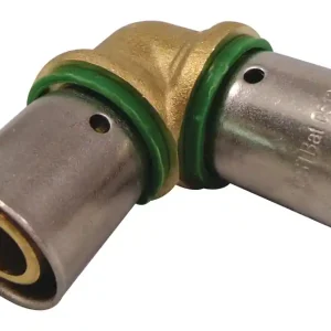 Dernière Chance Coude à sertir pour tube PER diamètre 16 mm