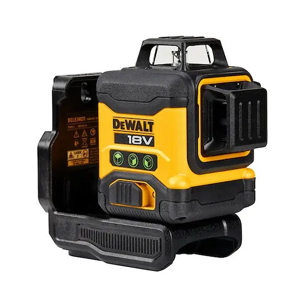 Niveau laser multi-lignes compact 3 faisceaux verts à 360° 18V DEWALT DCLE34031N-XJ Pas Cher