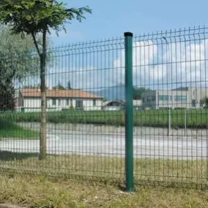 Dernier Modèle Panneau de grillage rigide Lario classic 2 x 1,02 m vert FERRO BULLONI