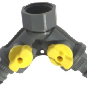 Jusqu'à Épuisement Des Stocks Raccord Y femelle double sortie 3/4" à vannes