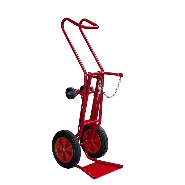 Petit Prix Fimm - Diable Porte Bouteille Charge 250 Kg Avec Béquille Escamotable à˜ Roues Pn 400 Mm