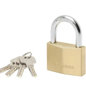 Cadenas à clés largeur 50 mm en laiton MASTER LOCK Dernier Modèle