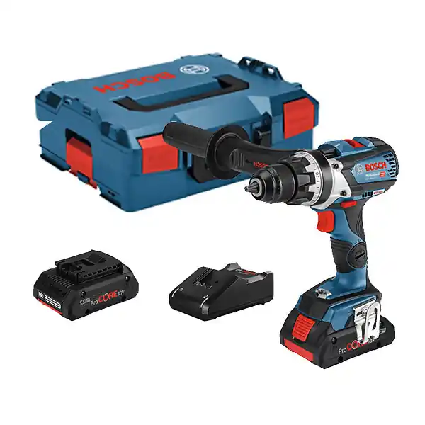 Promotion Saisonnière Perceuse-visseuse GSR 18V-110 C + 2 batteries Procore 18V 4 Ah + 1 chargeur GAL 18V-40 BOSCH