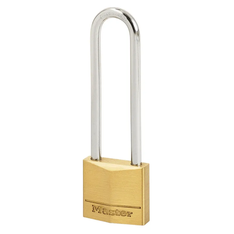 Cadenas à clés largeur 50 mm en laiton avec anse haute 64 mm MASTER LOCK Nouvelle Collection