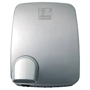 Sèche-mains automatique 1950 W 190 m3/h coque en métal brossé et buse orientable Metal Dry Vortice Meilleur Prix