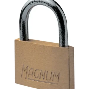 Offre Limitée Cadenas à clés largeur 40 mm en laiton s‘entrouvant MAGNUM