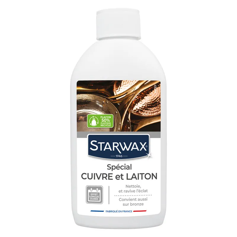 Nettoyant cuivre laiton bronze 250ml STARWAX Pas Cher