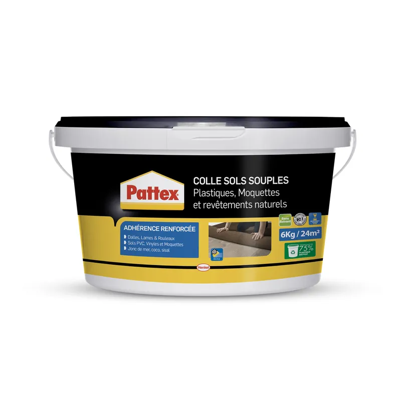 Must-Have Colle pour moquette et PVC 6 kg PATTEX