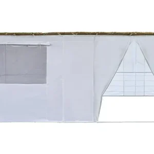 Jusqu'à Épuisement Des Stocks Souccah en Kit NINA ajustable 4 x 2 avec 2 Rouleaux de bambou et 4 tasseaux de bois HABITAT ET JARDIN