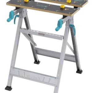 Etabli pliable hauteur 80 cm MASTER 200 WOLFCRAFT Nouvel Arrivage