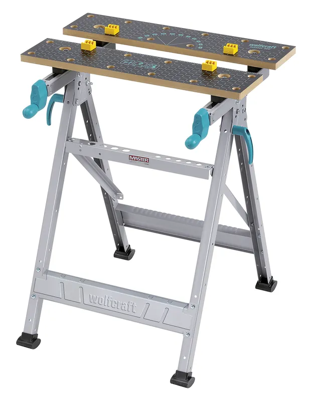 Etabli pliable hauteur 80 cm MASTER 200 WOLFCRAFT Nouvel Arrivage