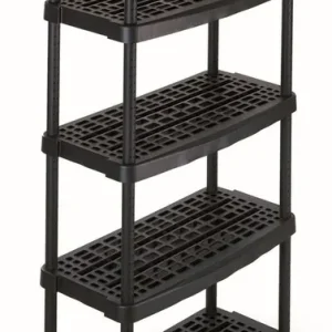 Promotion Étagère 5 tablettes ajourées 93 x 45,3 x 188,5 cm TERRY