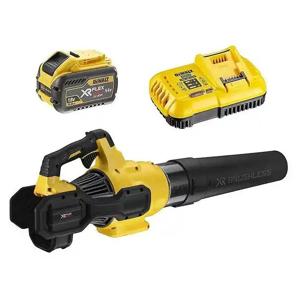 Acheter En Ligne Souffleur 54V DEWALT DCMBA572X1-QW avec une batterie de 9,0 Ah FLEXVOLT