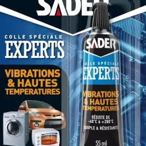 Meilleur Choix Colle vibrations et hautes températures tube 55ml SADER