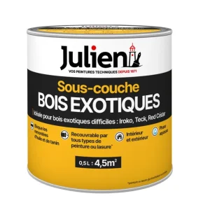 Sous-couche J8 bois exotiques 500 ml - JULIEN Paiement Sécurisé
