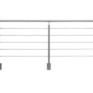 Pack Garde-corps applique INOCA 2,4m KORDO Dernière Chance