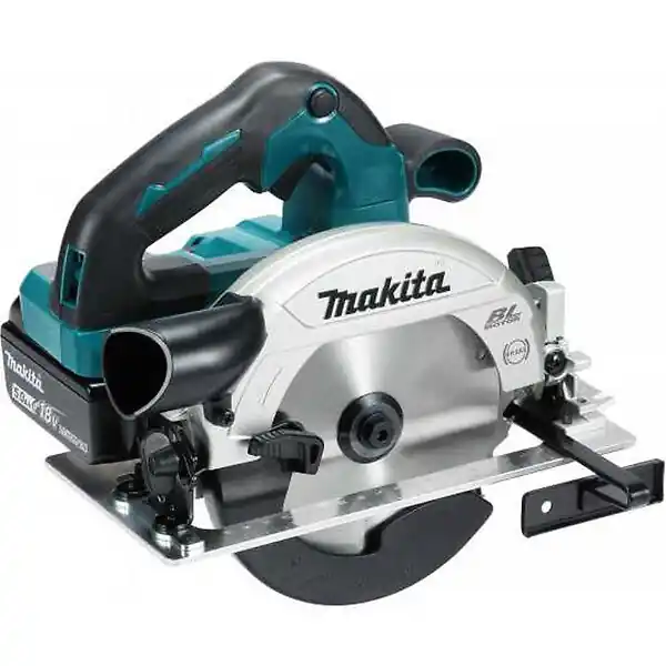 Meilleur Choix Scie circulaire Brushless Ø 165 mm 2x5Ah 18V LXT ® MAKITA DHS660RTJU en coffret + puce AWS