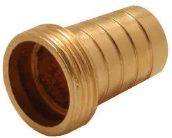 Raccord d‘arrosage laiton 1 pièce filetage mâle 3/4 diamètre 19 mm Seulement Aujourd'hui