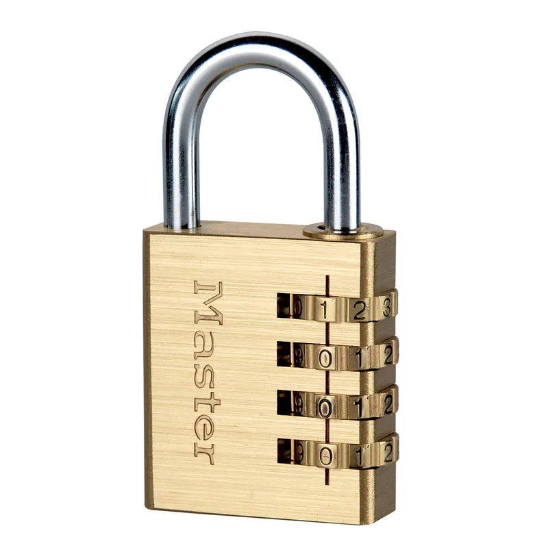 Cadenas à combinaison largeur 40 mm en laiton MASTER LOCK Haute Qualité
