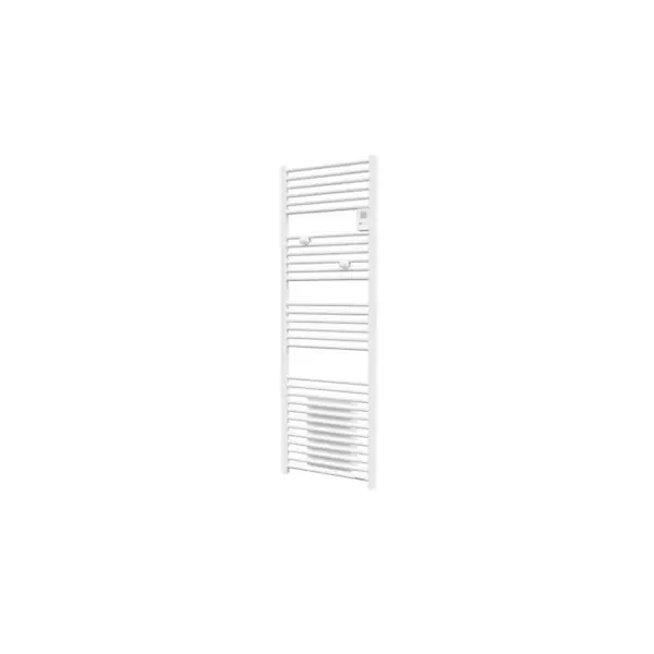 Produit De Marque Sèche-serviettes mixte Riva 4 - 750 +1000W - Avec soufflerie - Blanc satin THERMOR