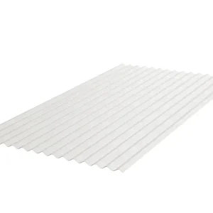 Vente Flash Plaque de couverture Onduclair PLR 900 x 2500 mm translucide polyester petites ondes ONDULINE