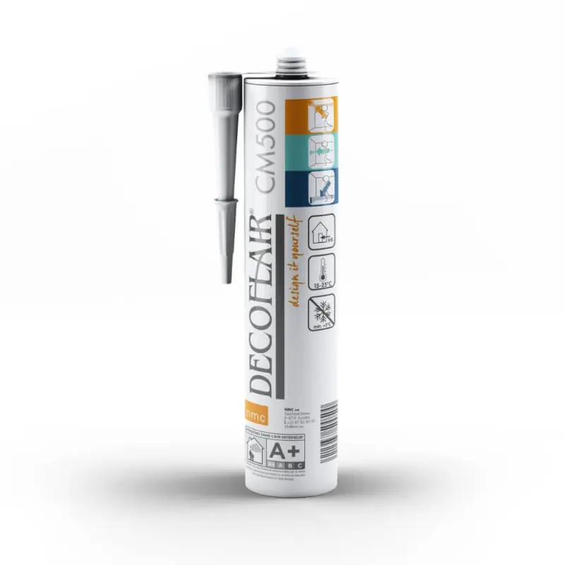 Colle mastic CM500 en cartouche pour polystyrène 310 ml DECOFLAIR Marque