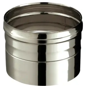 Expédition Rapide Adaptateur inox diamètre 130 mm femelle/mâle POUJOULAT