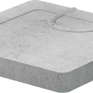 Remise Couvercle béton pour regard béton 30 x 30 cm FABEMI